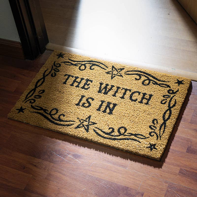 The Witch Is in Welcome Doormat