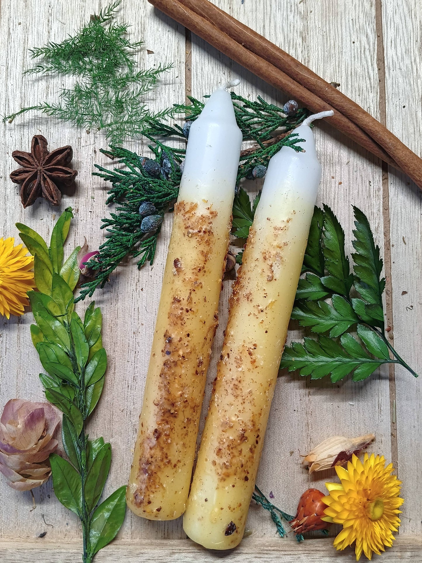 Oshun Herbal Intention 6 inch Candles