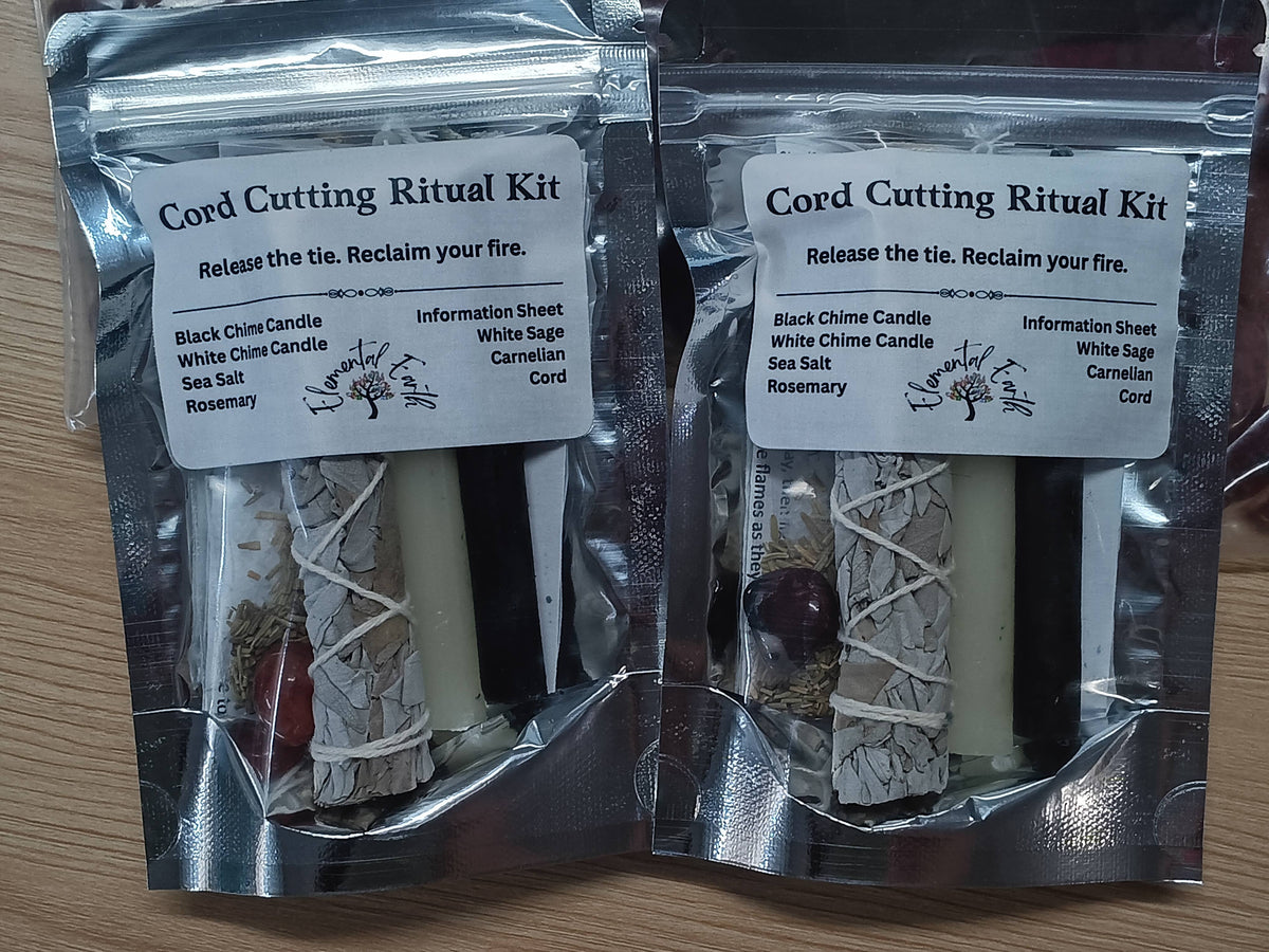 Cord cutting ritual kit, fifth view, at Ordinary Magic in Savannah, GA.