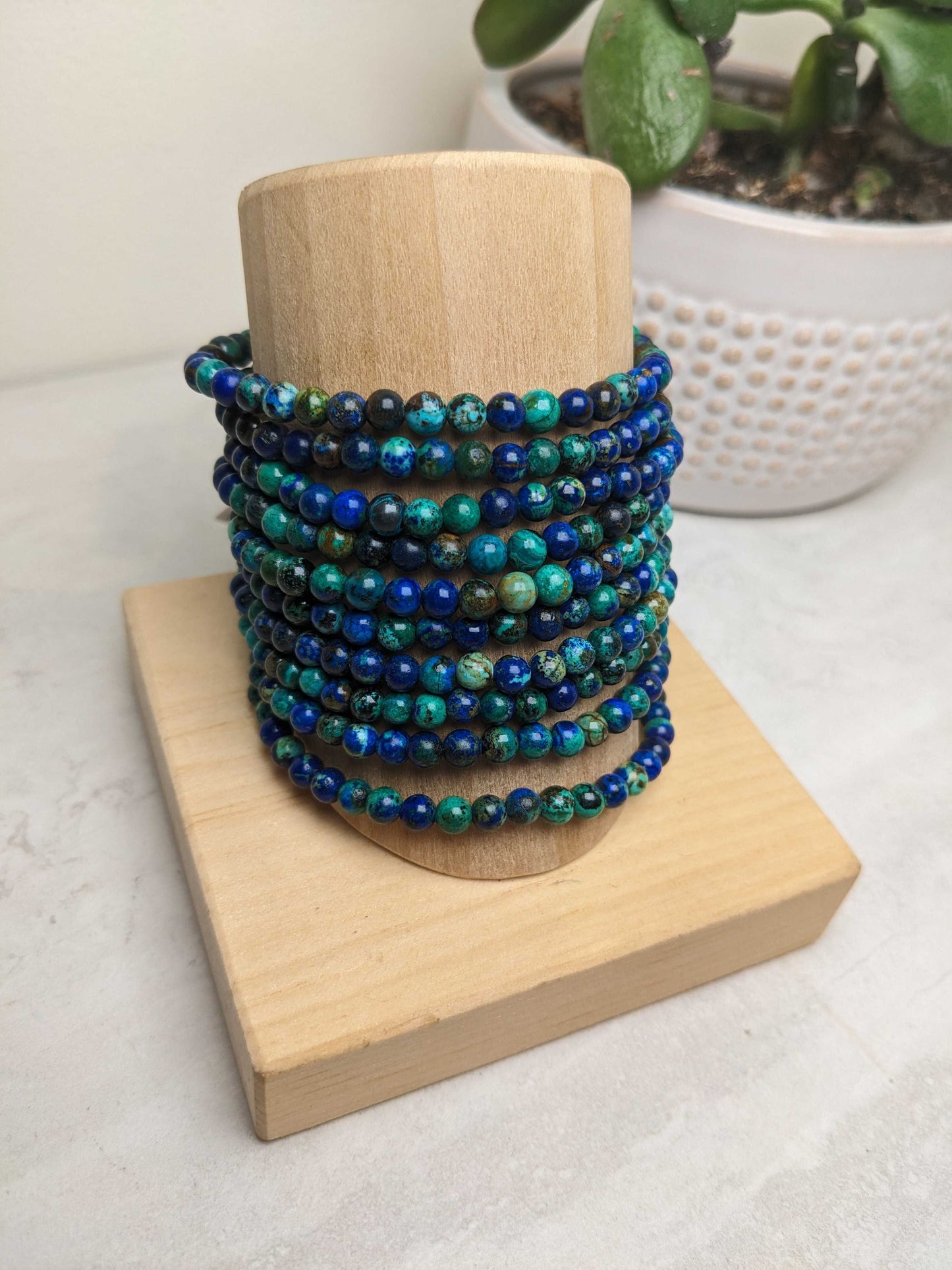4mm Assorted Crystal Bead Bracelets
