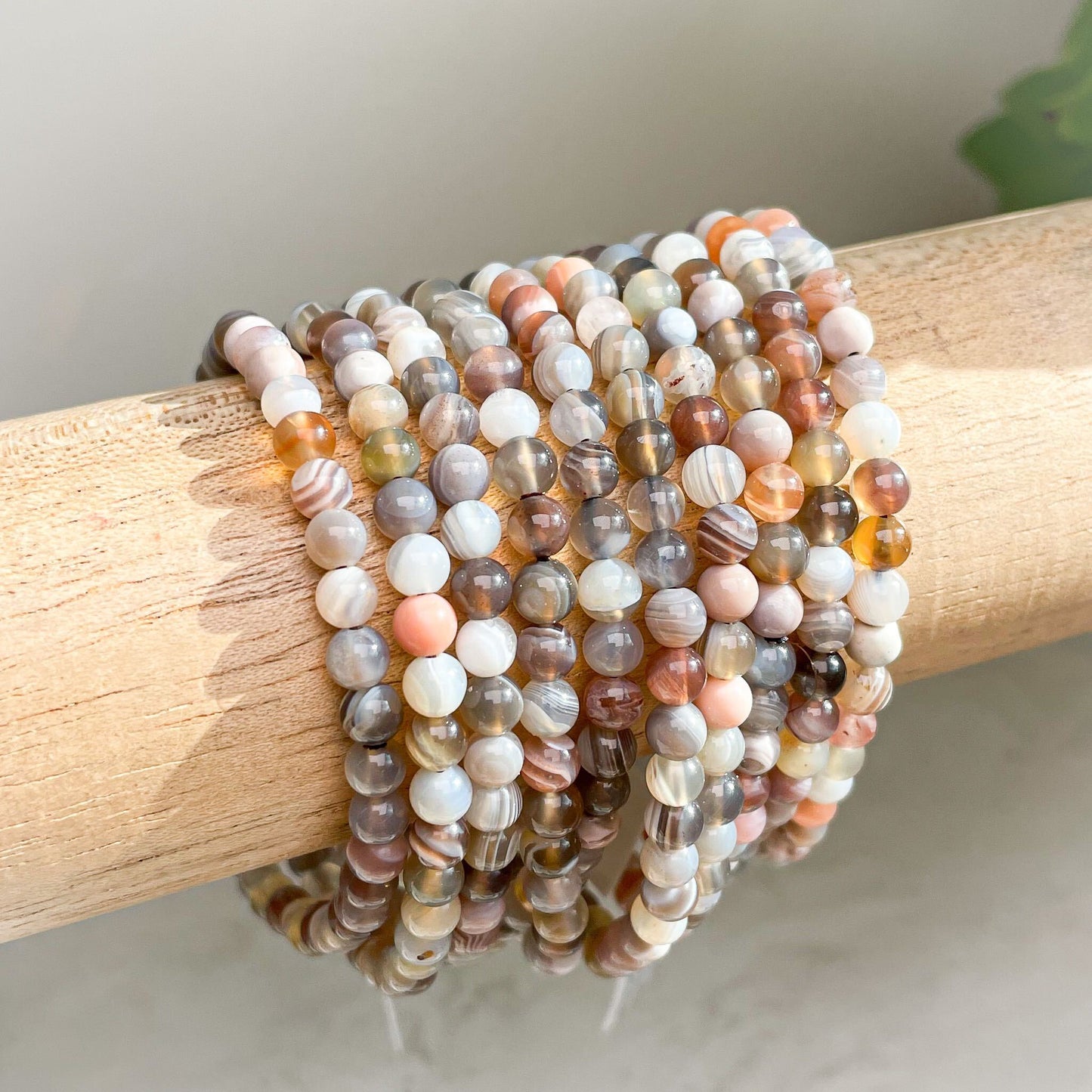 4mm Assorted Crystal Bead Bracelets