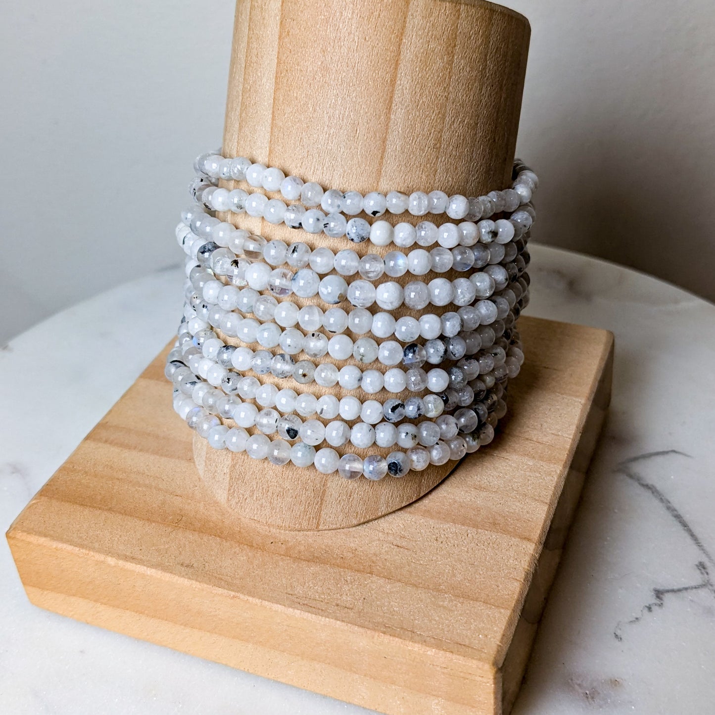 4mm Assorted Crystal Bead Bracelets