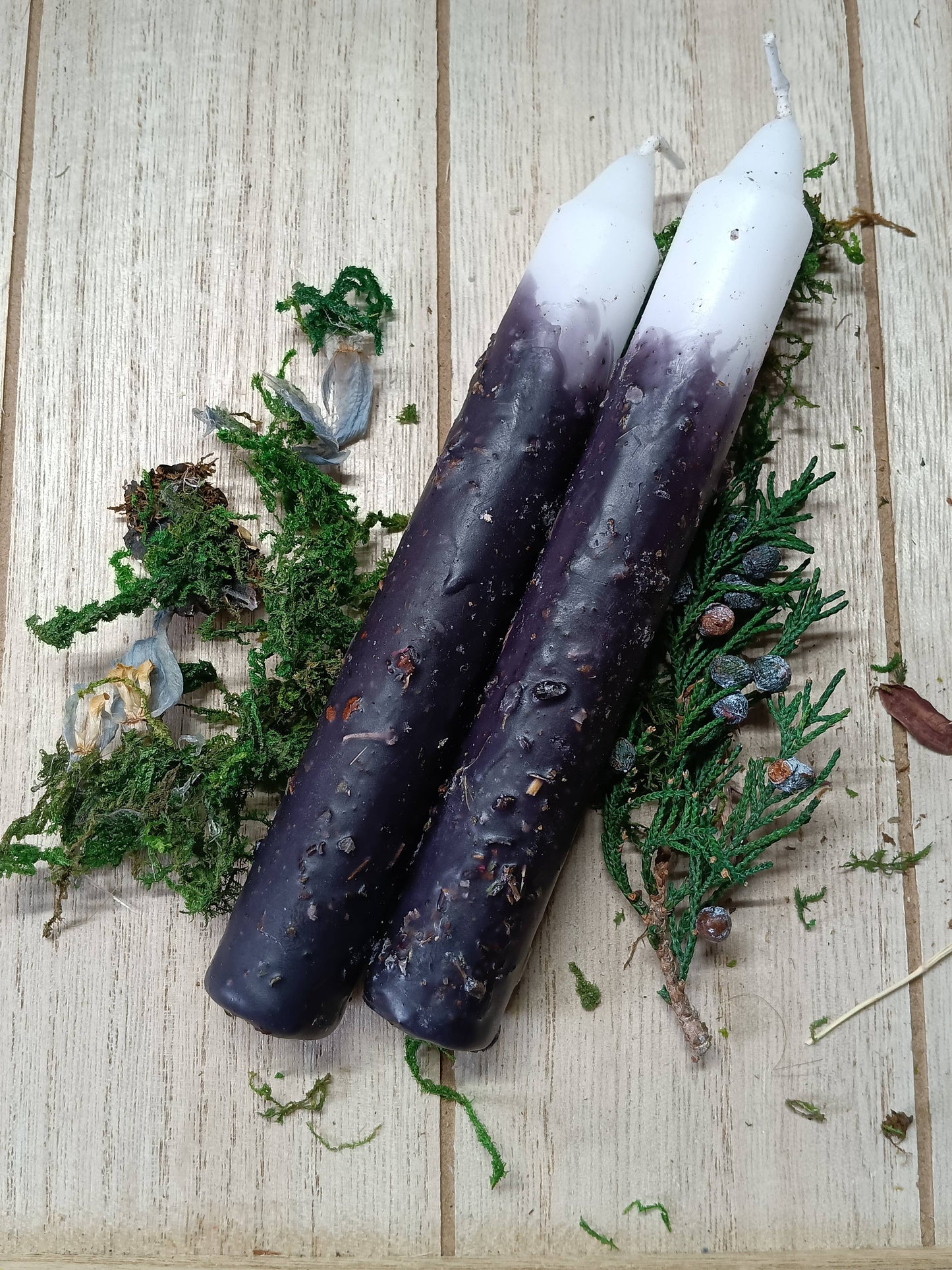 The Crone Herbal Intention Candles 6 inch tapers