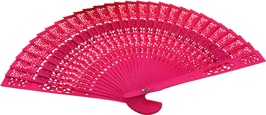 Scented Colorful Wood Fans | Various Scents/Colors
