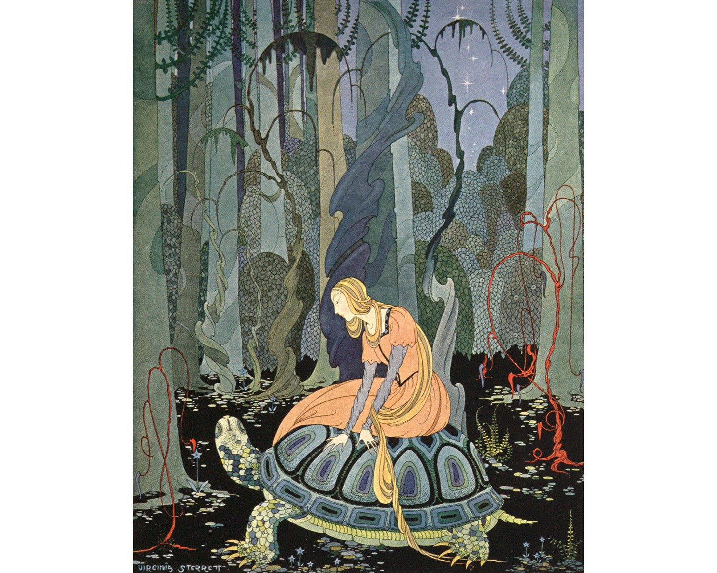 French Fairy Tale Print | Virginia Sterrett