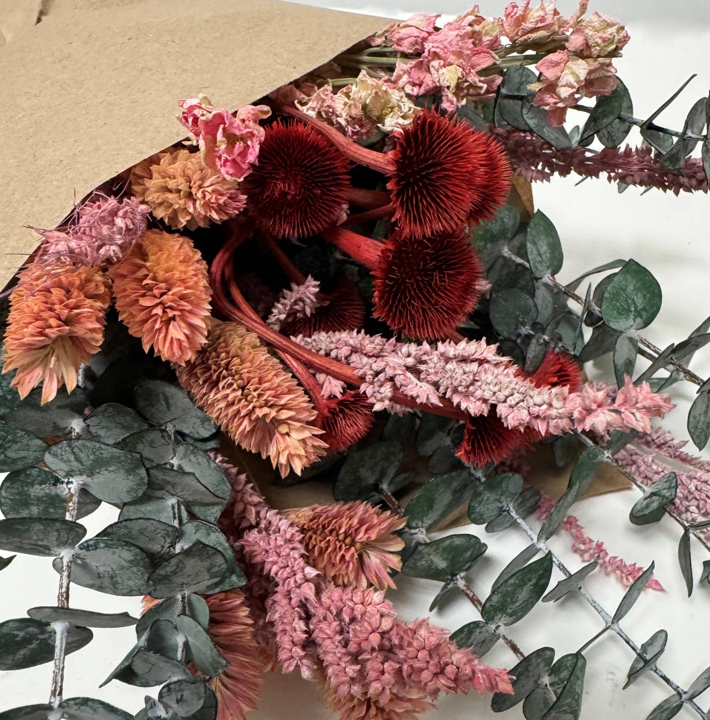 Ruby Wildflower Bouquet | Dried Flowers