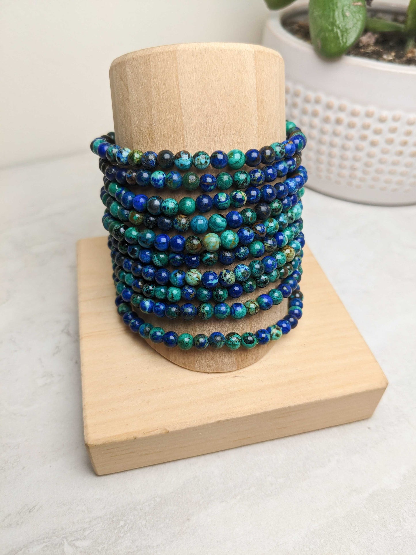 4mm Assorted Crystal Bead Bracelets