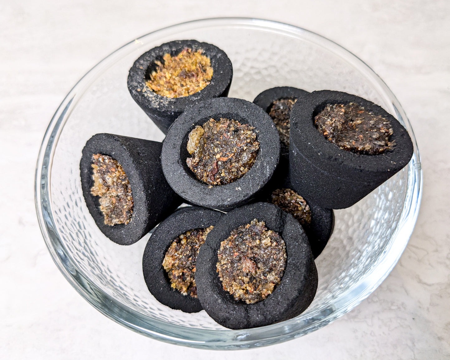 Resin, Herb, Incense in A Charcoal Cup | Various Resins