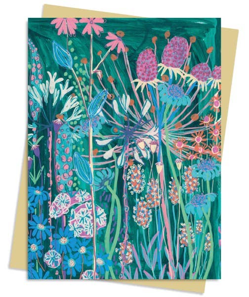 Lucy Innes Williams: Viridian Garden House Greeting Card