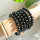 8mm Assorted Crystal Bead Bracelets -
