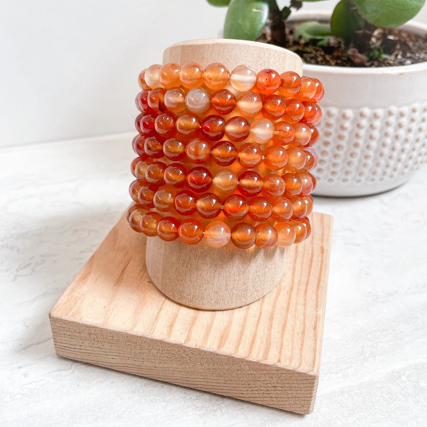 8mm Assorted Crystal Beaded Bracelets