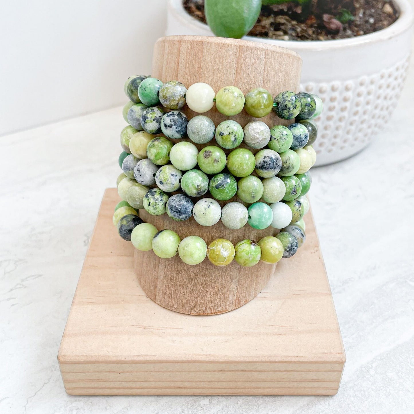 8mm Assorted Crystal Beaded Bracelets