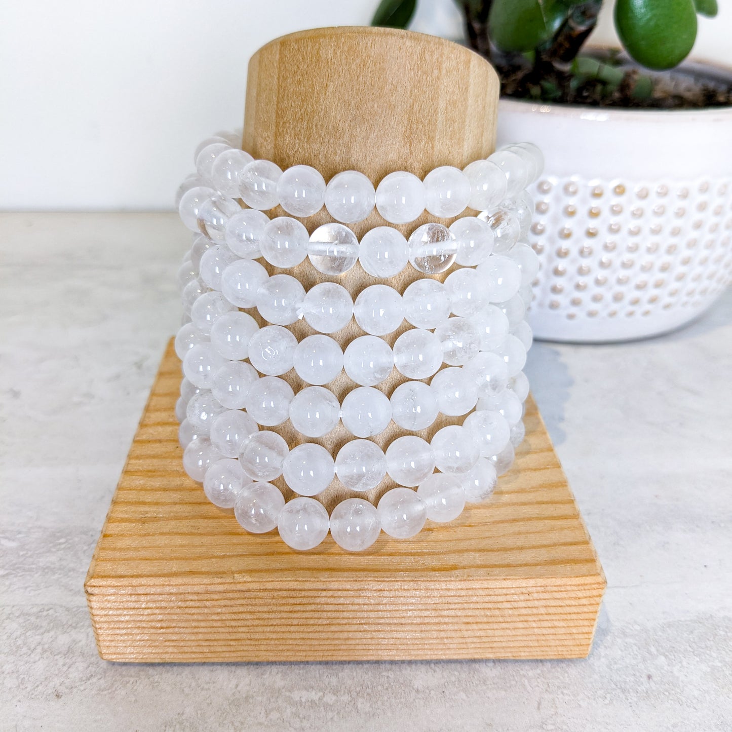 8mm Assorted Crystal Beaded Bracelets