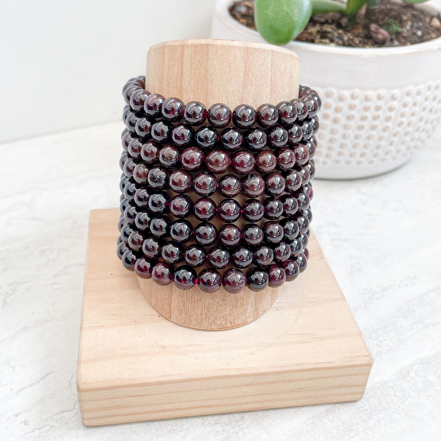 8mm Assorted Crystal Beaded Bracelets