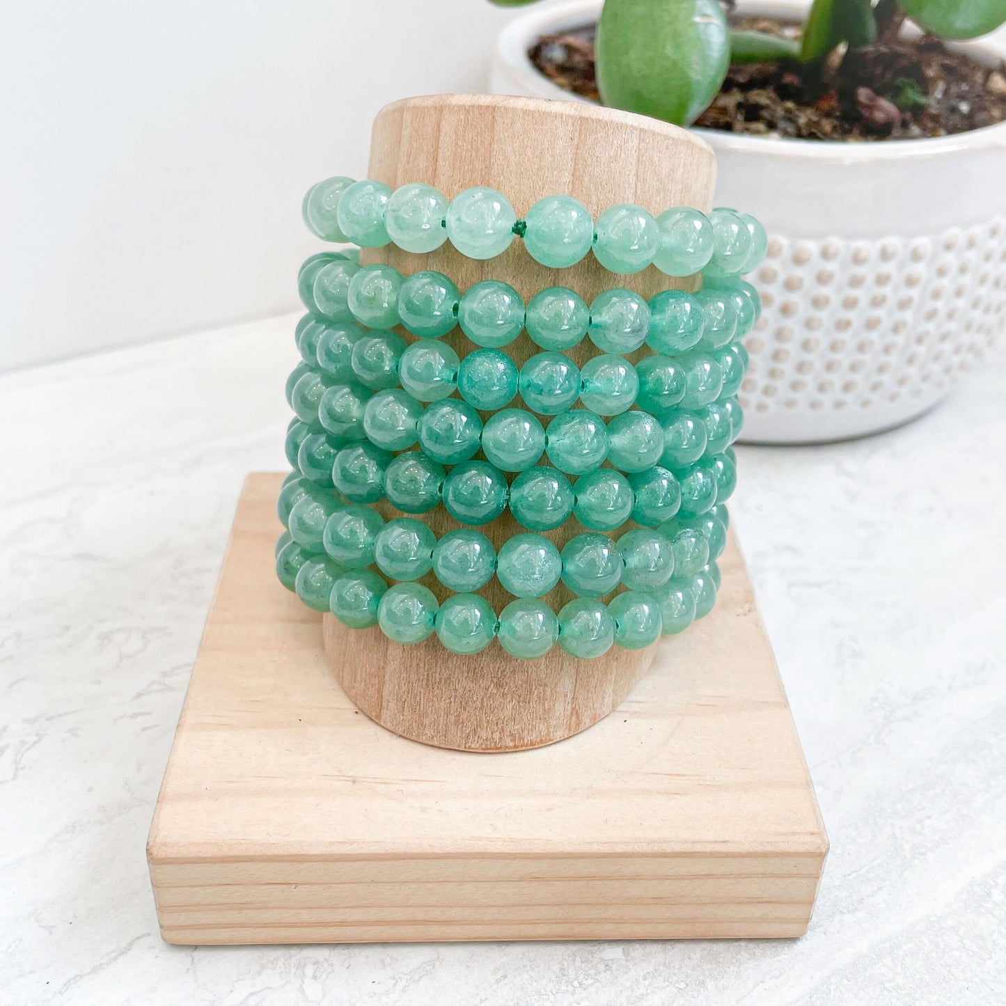 8mm Assorted Crystal Beaded Bracelets