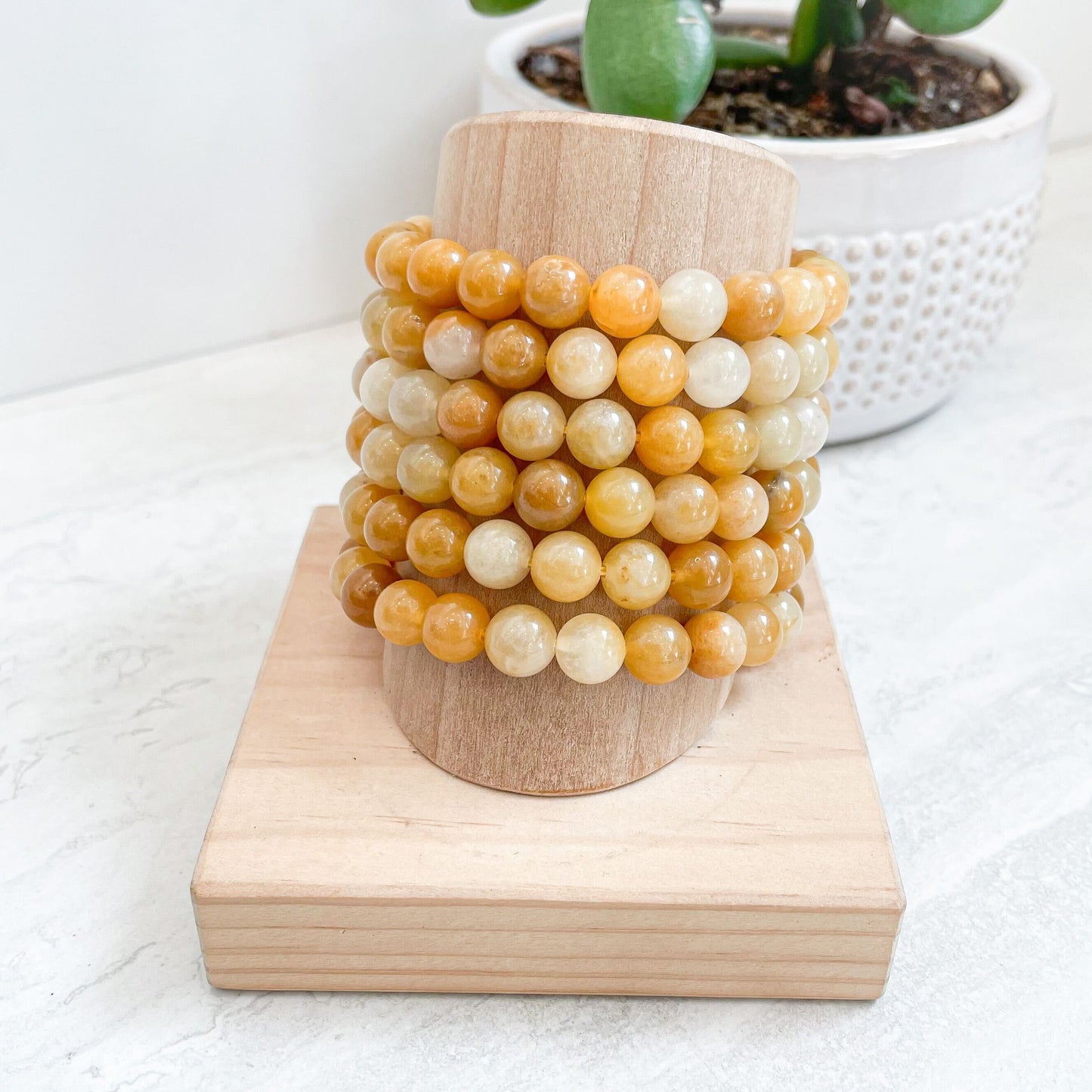8mm Assorted Crystal Beaded Bracelets