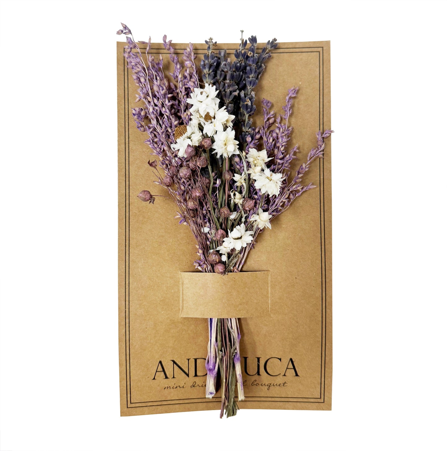Lavender Wildflower Mini Bouquet | Dried Flowers