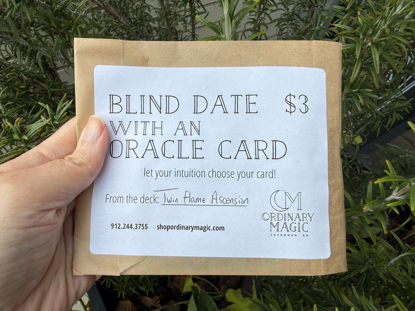 Blind Date with an Oracle Card Mystery Bag