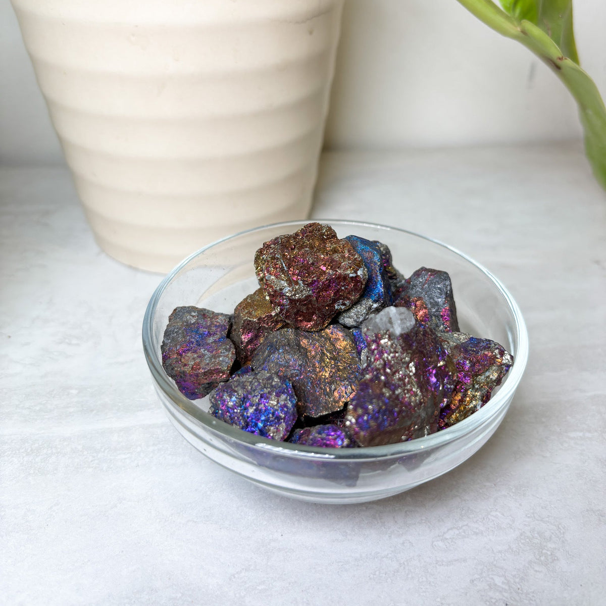 Chalcopyrite (Peacock Ore) Rough Stones