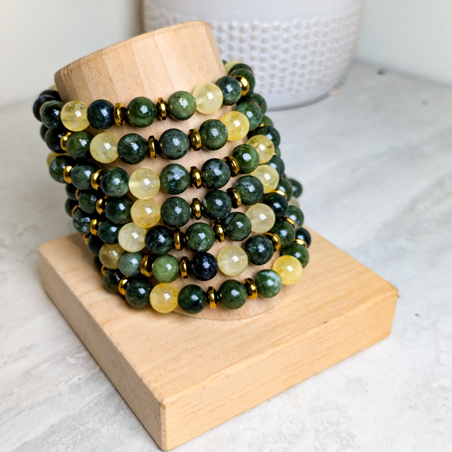 8mm Assorted Crystal Bead Bracelets