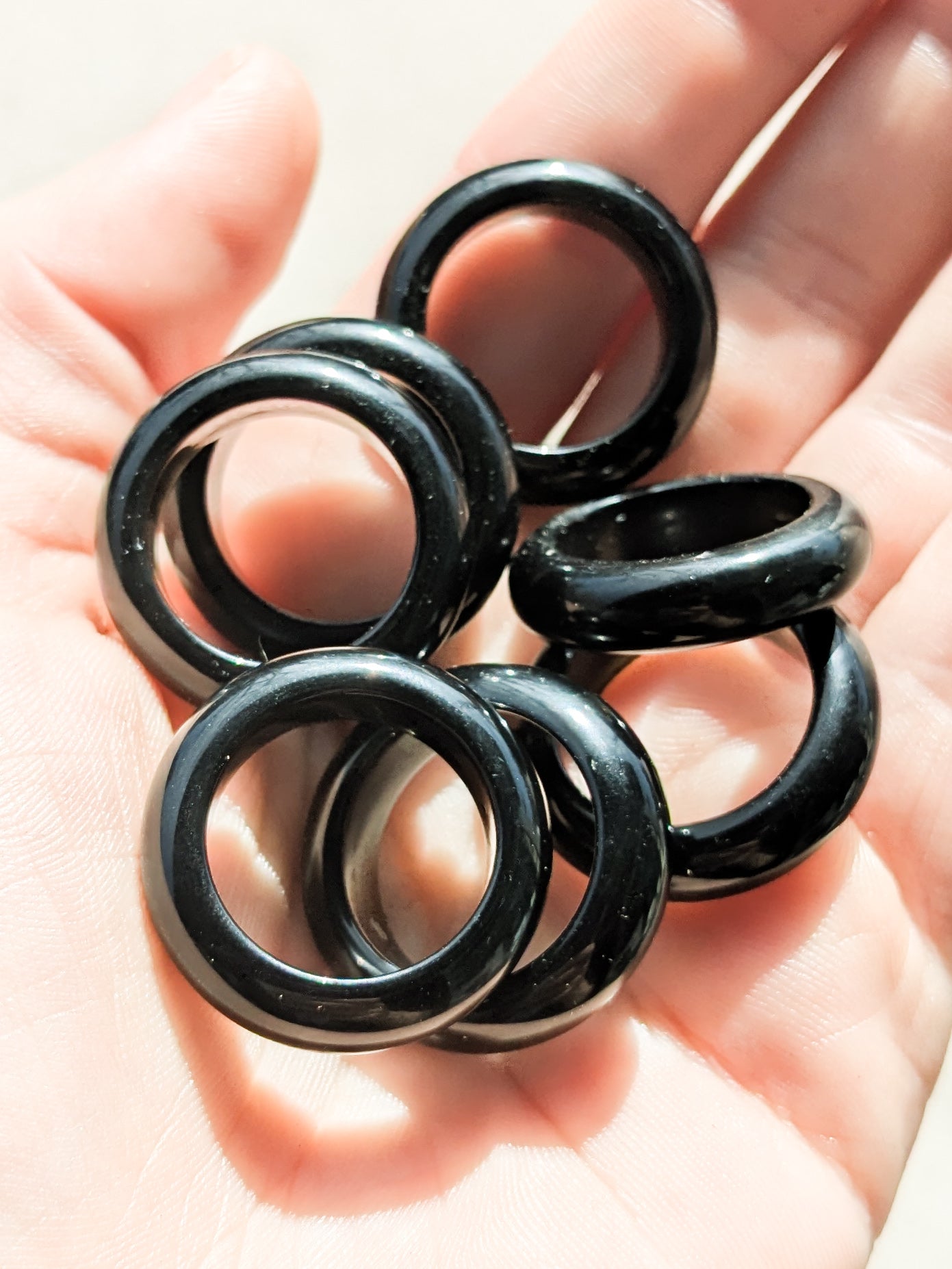 Black Obsidian Ring