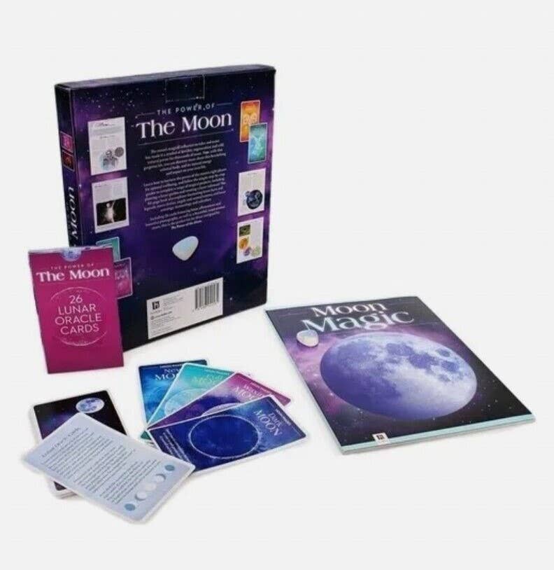 Power Of The Moon: Lunar Oracle Cards & Book Set