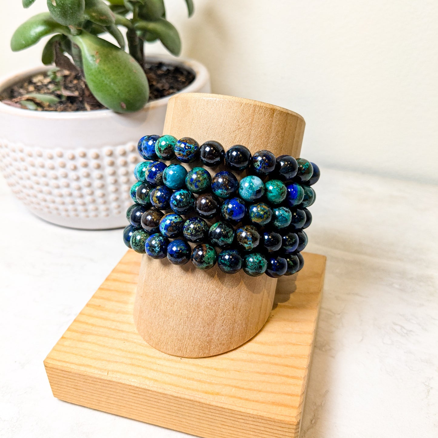 8mm Assorted Crystal Beaded Bracelets