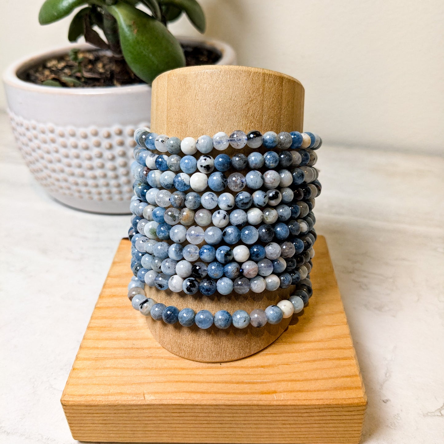 4mm Assorted Crystal Bead Bracelets