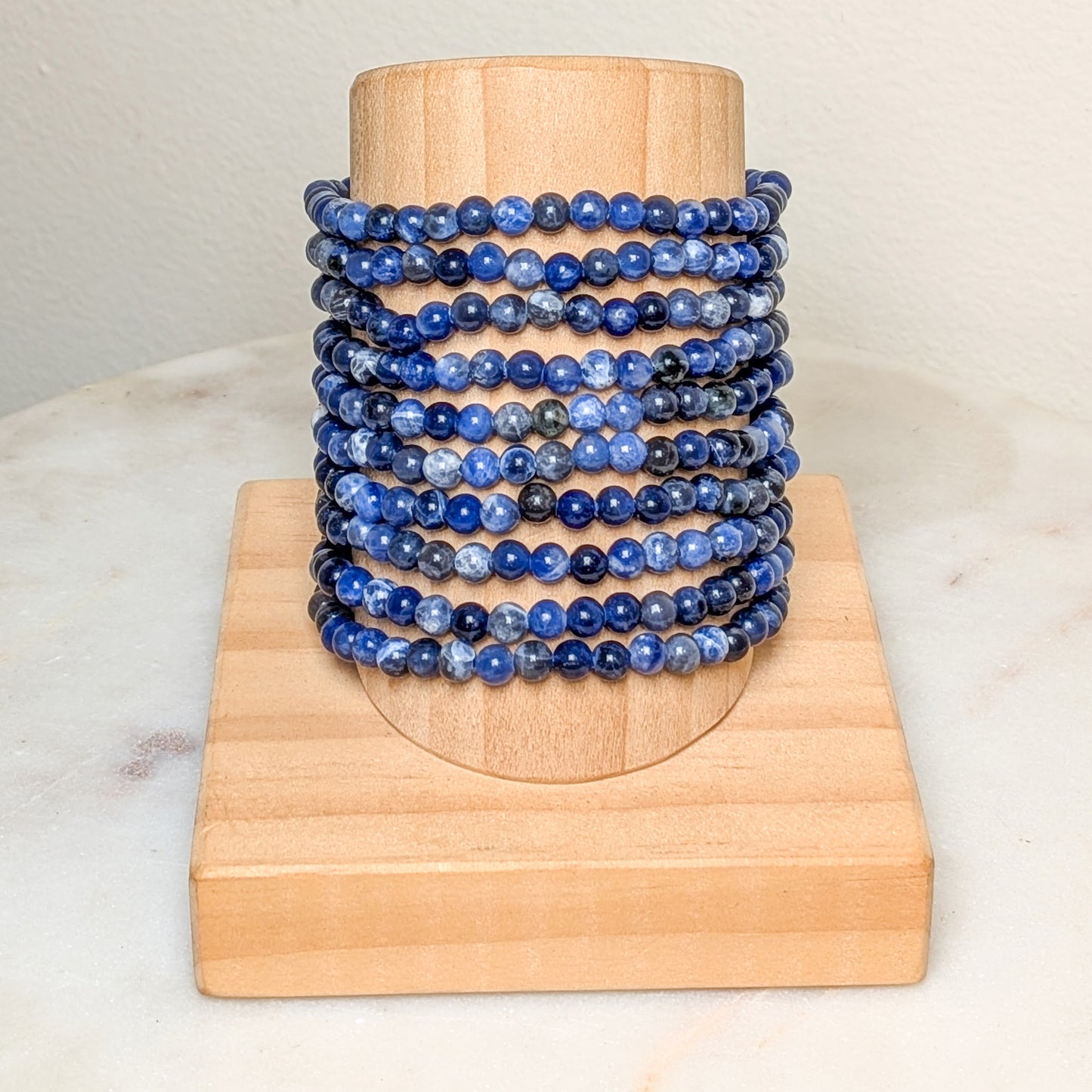 4mm Assorted Crystal Bead Bracelets