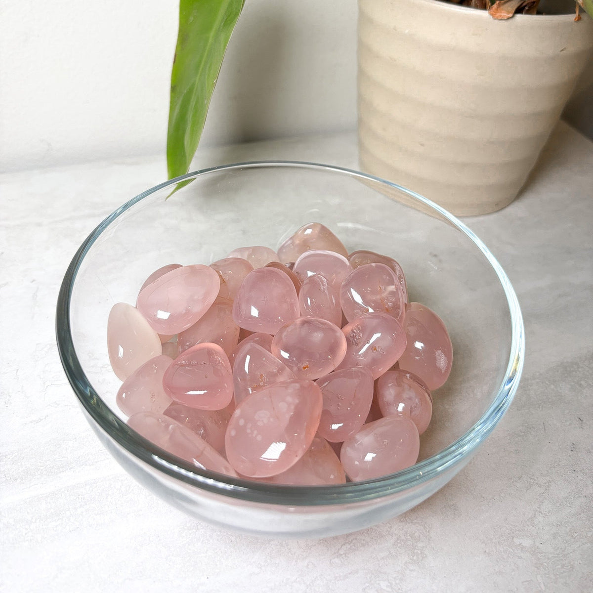 Pink Chalcedony Tumble
