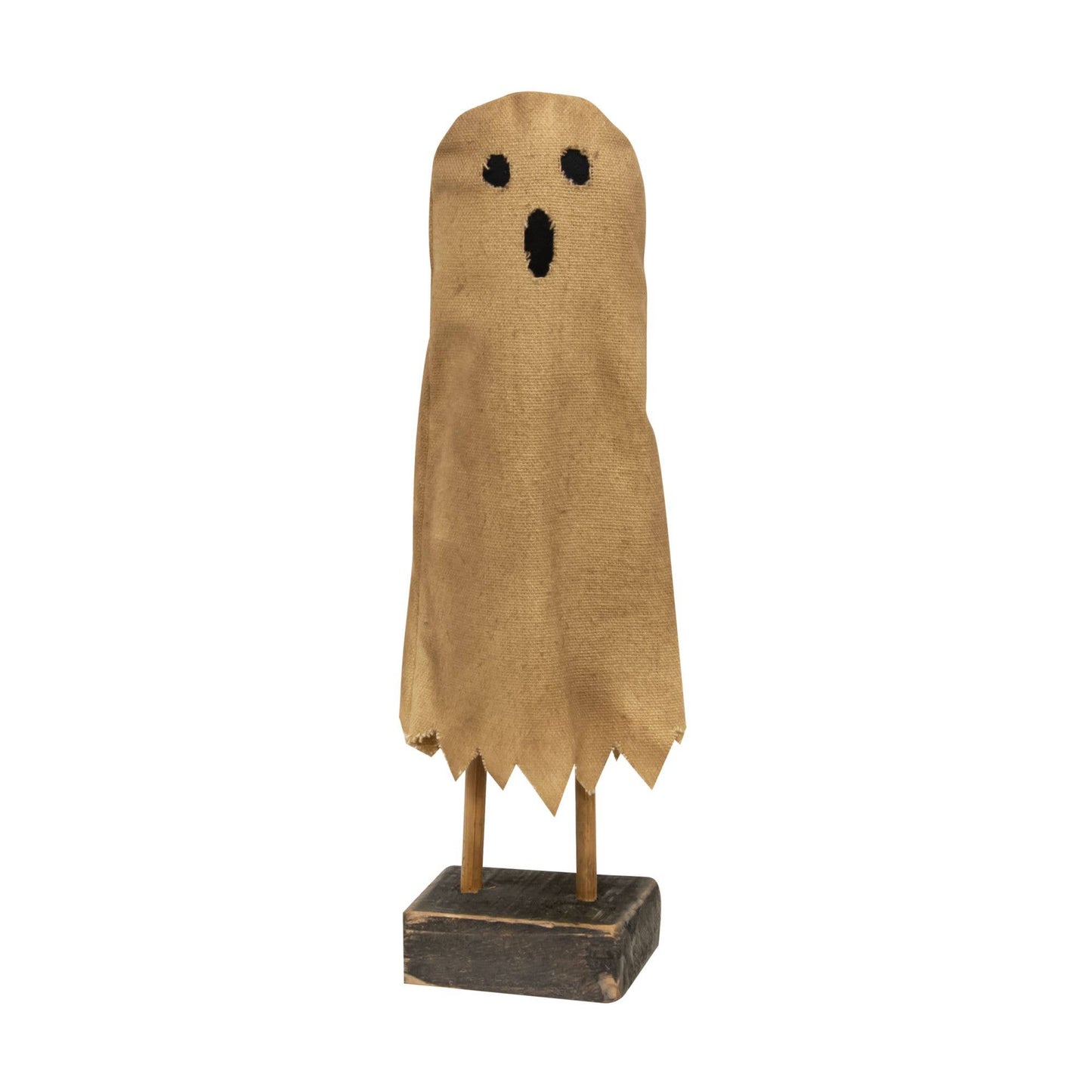 Primitive Ghost on Wooden Base