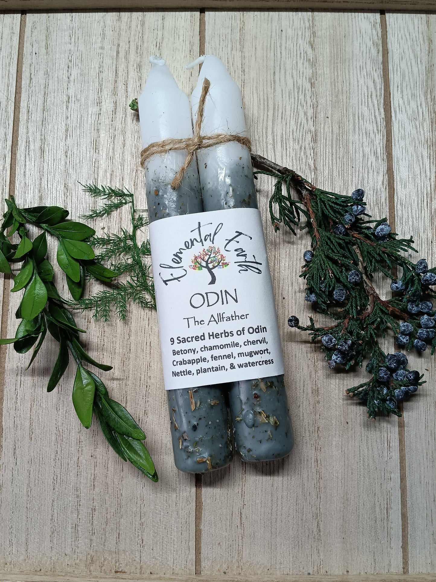 ODIN Herbal Intention 6 inch candles
