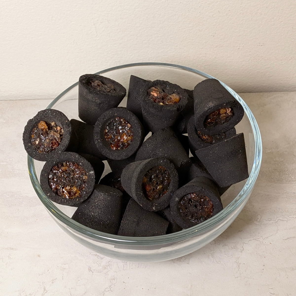 Resin, Herb, Incense in A Charcoal Cup | Various Resins