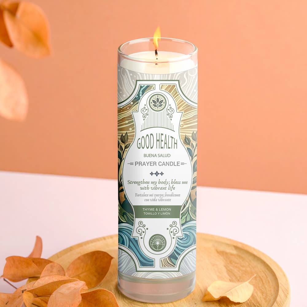 Good Health Prayer Candle 8" (9.5 oz)