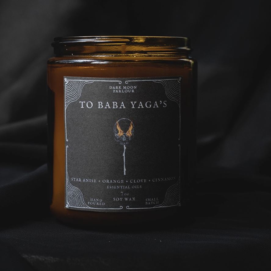 To Baba Yaga's Soy Candle | Anise, Clove, Orange