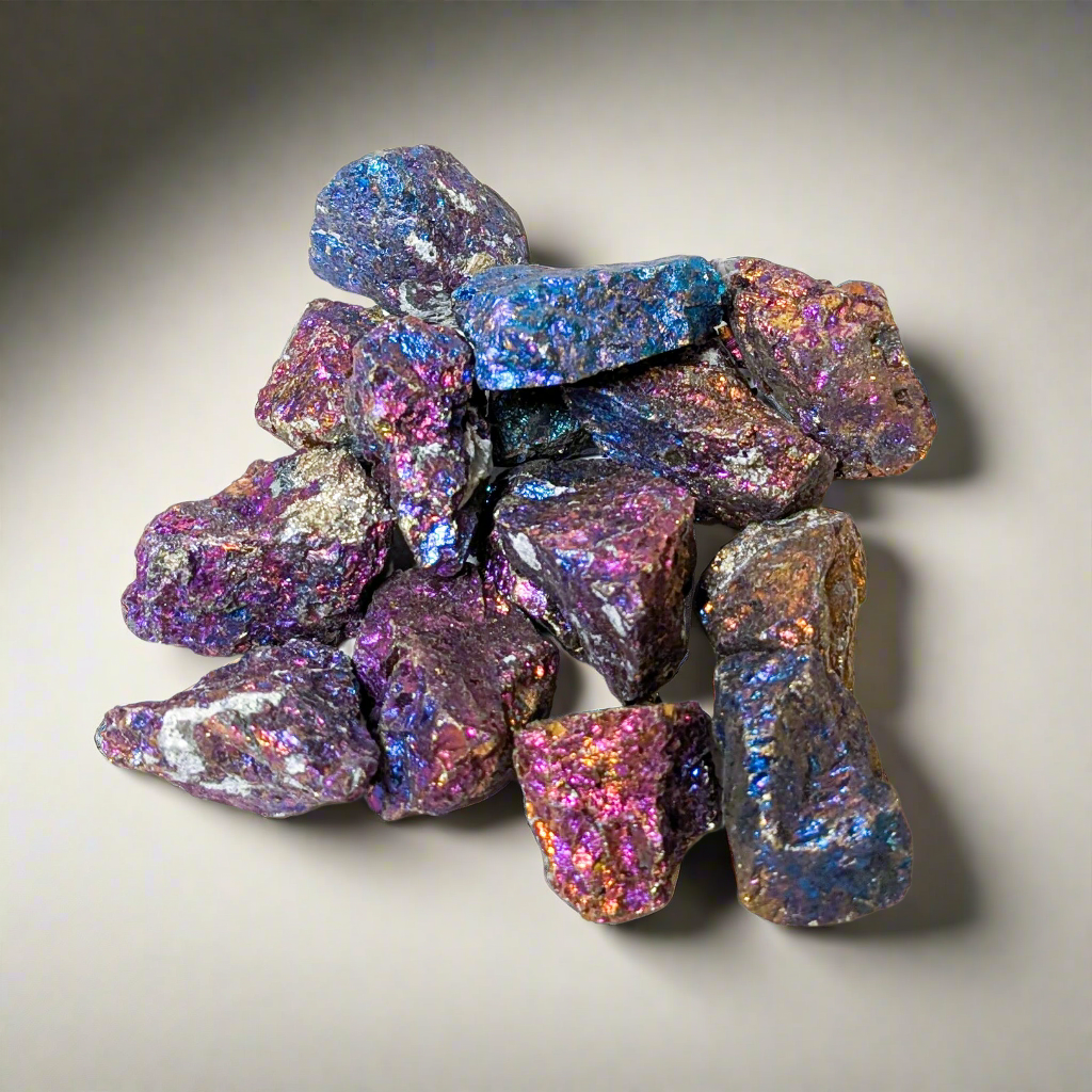 Mini Chalcopyrite Peacock Ore Rough Stones
