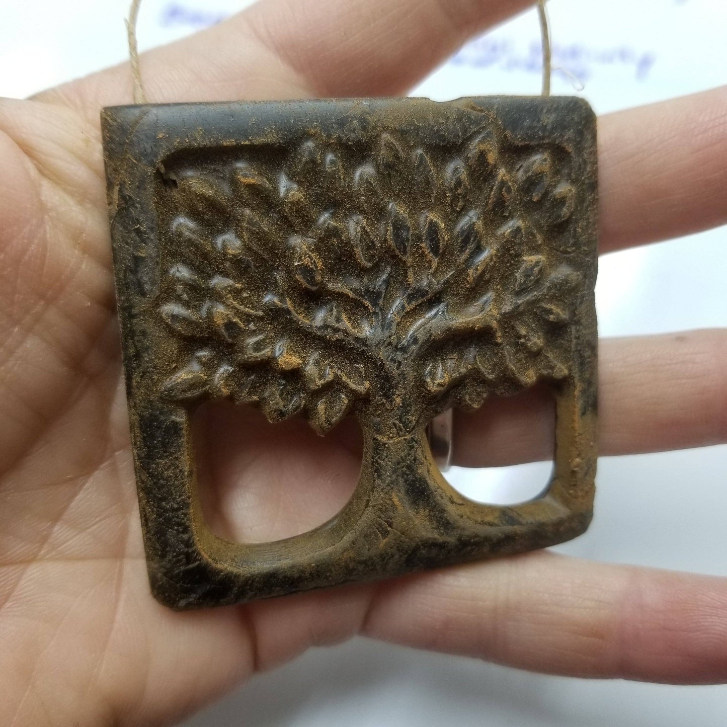 The Giving Tree Beeswax Ornament | Cinnamon Finish