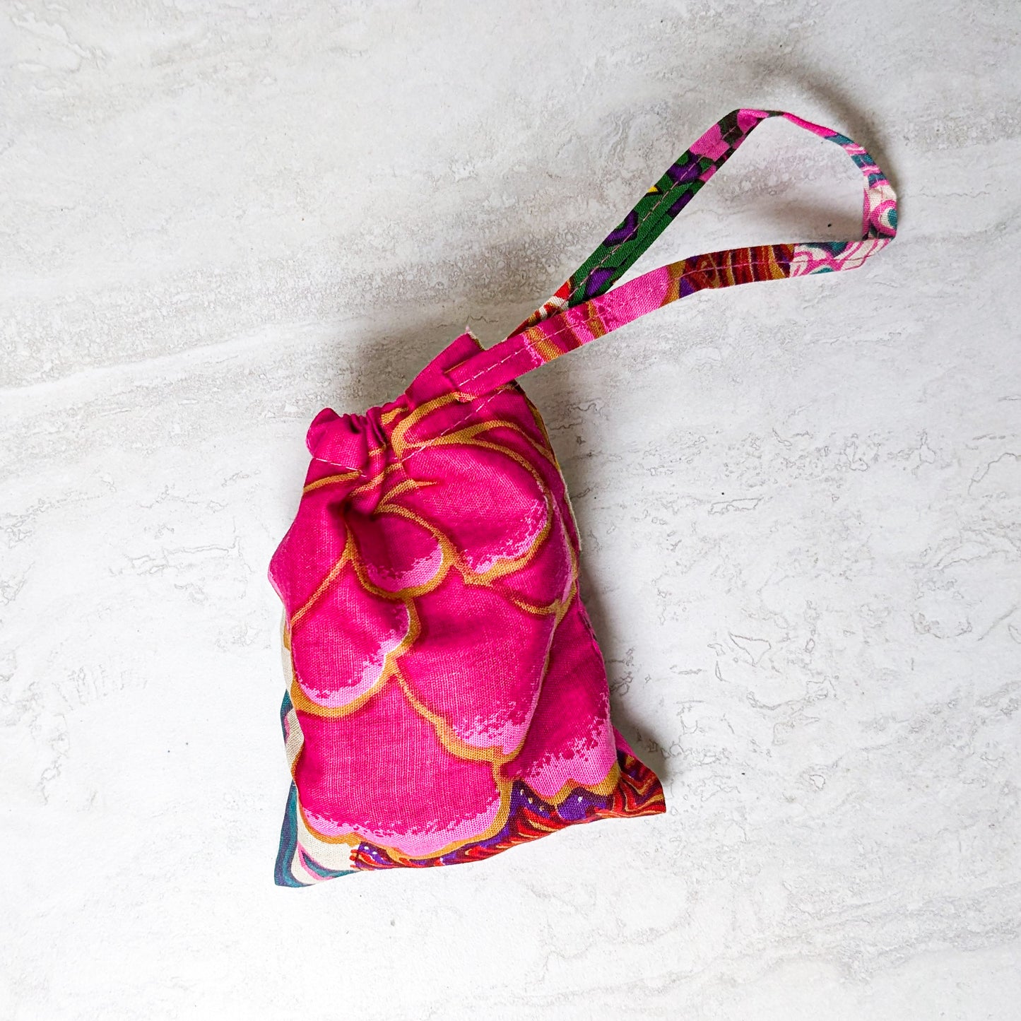 Block Print Fabric Reusable Gift Bags