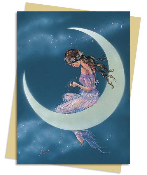 Jean & Ron Henry: Moon Maiden Greeting Card