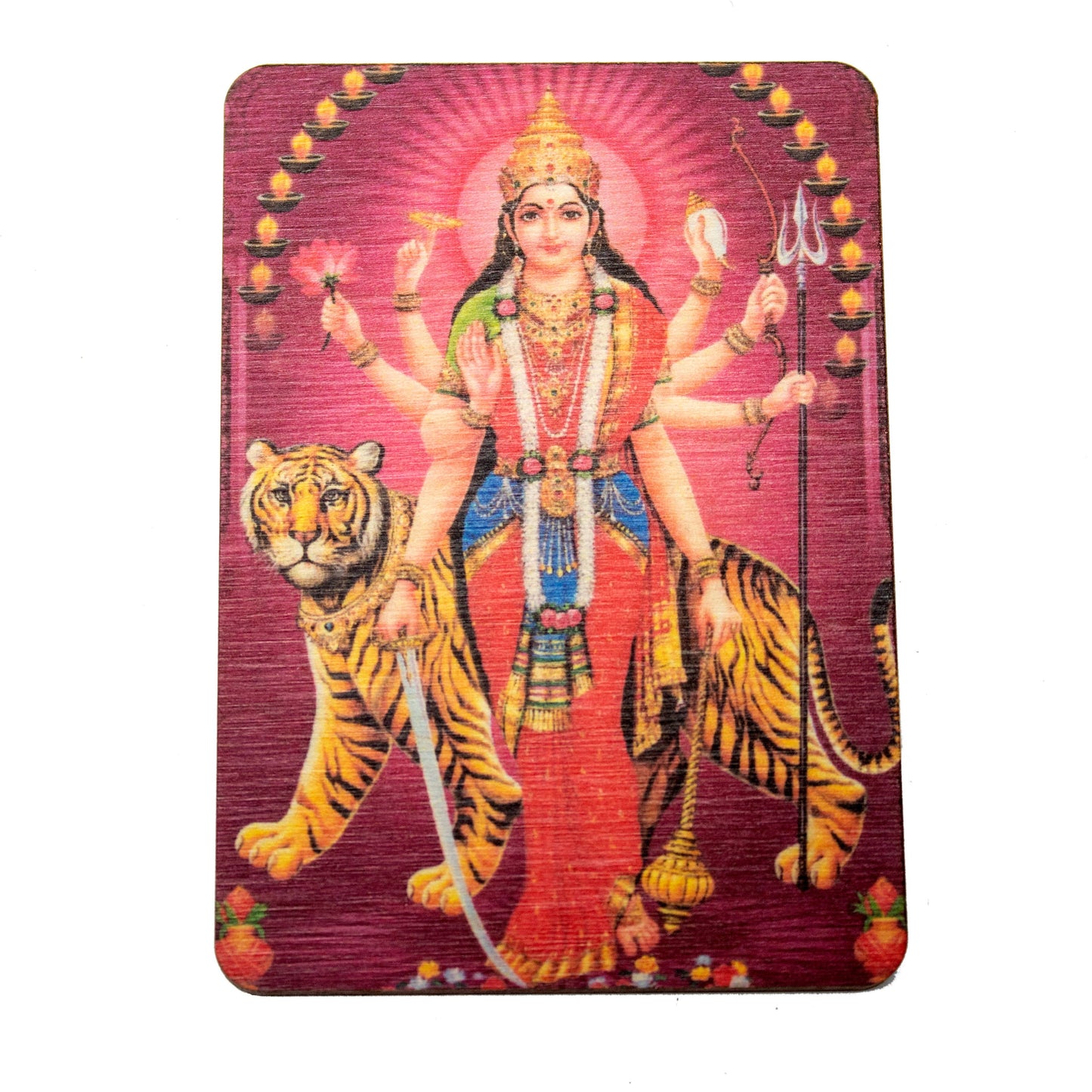 Hindu God Wood Magnets | Various Styles