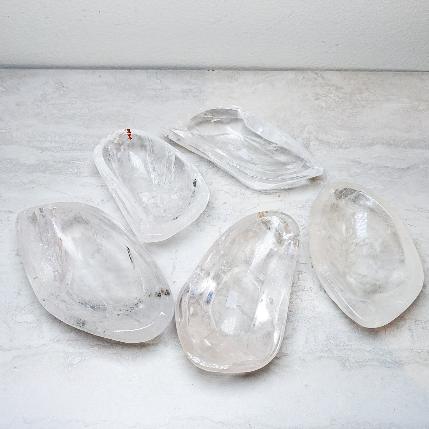 Clear Quartz Crystal Bowl
