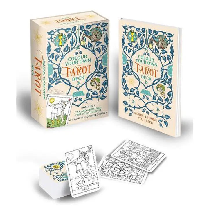 Color Your Own Tarot Book & Card Deck