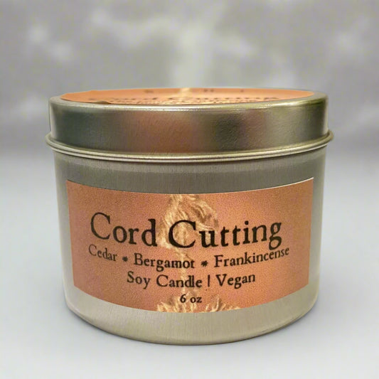 Cord Cutting Candle