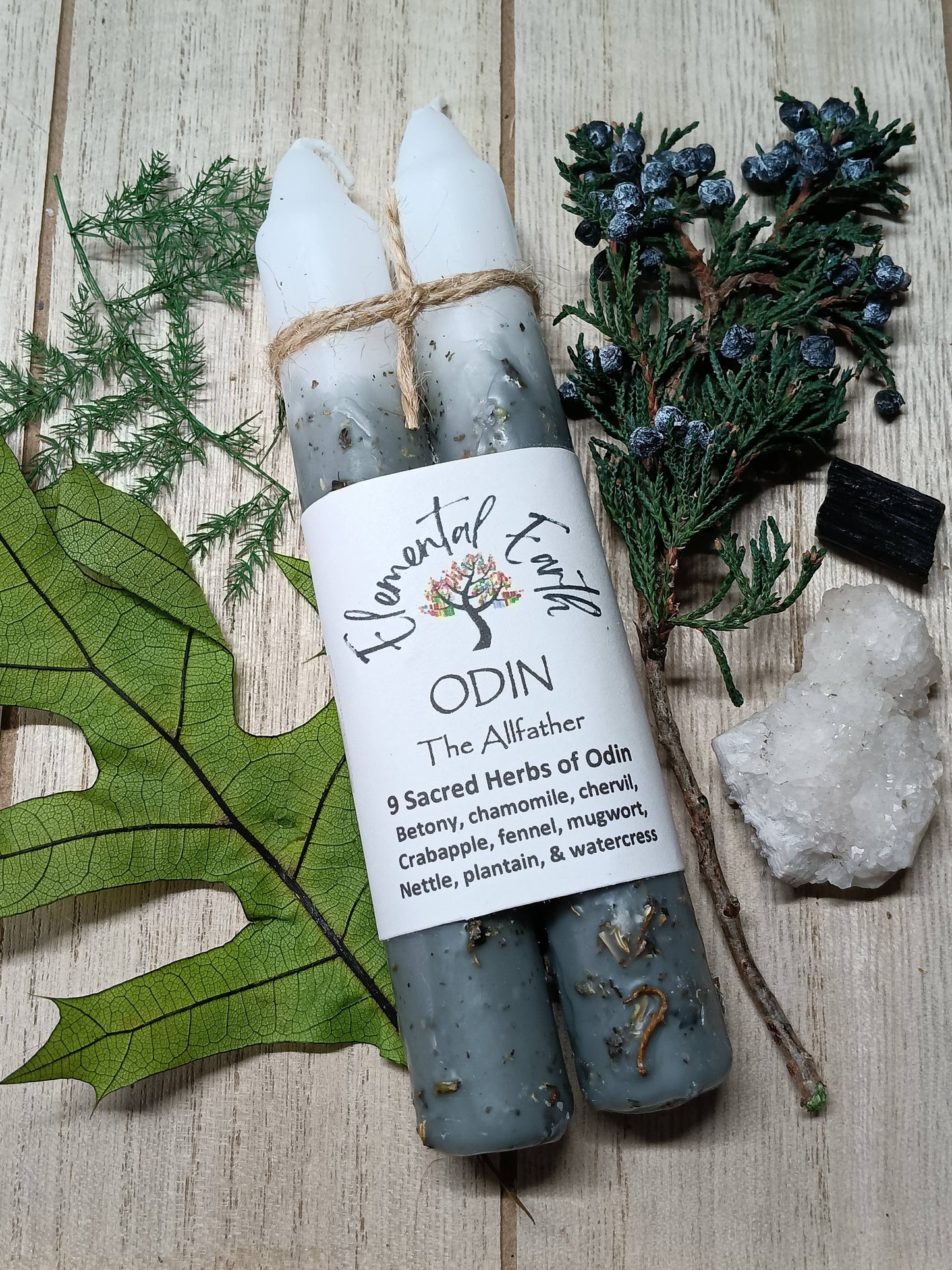 ODIN Herbal Intention 6 inch candles