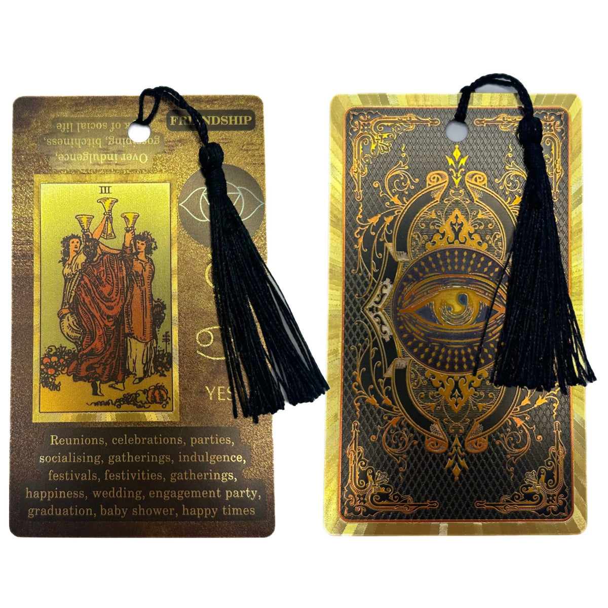 Tarot Fortune Card bookmark, additional design, at Ordinary Magic in Savannah, GA.
