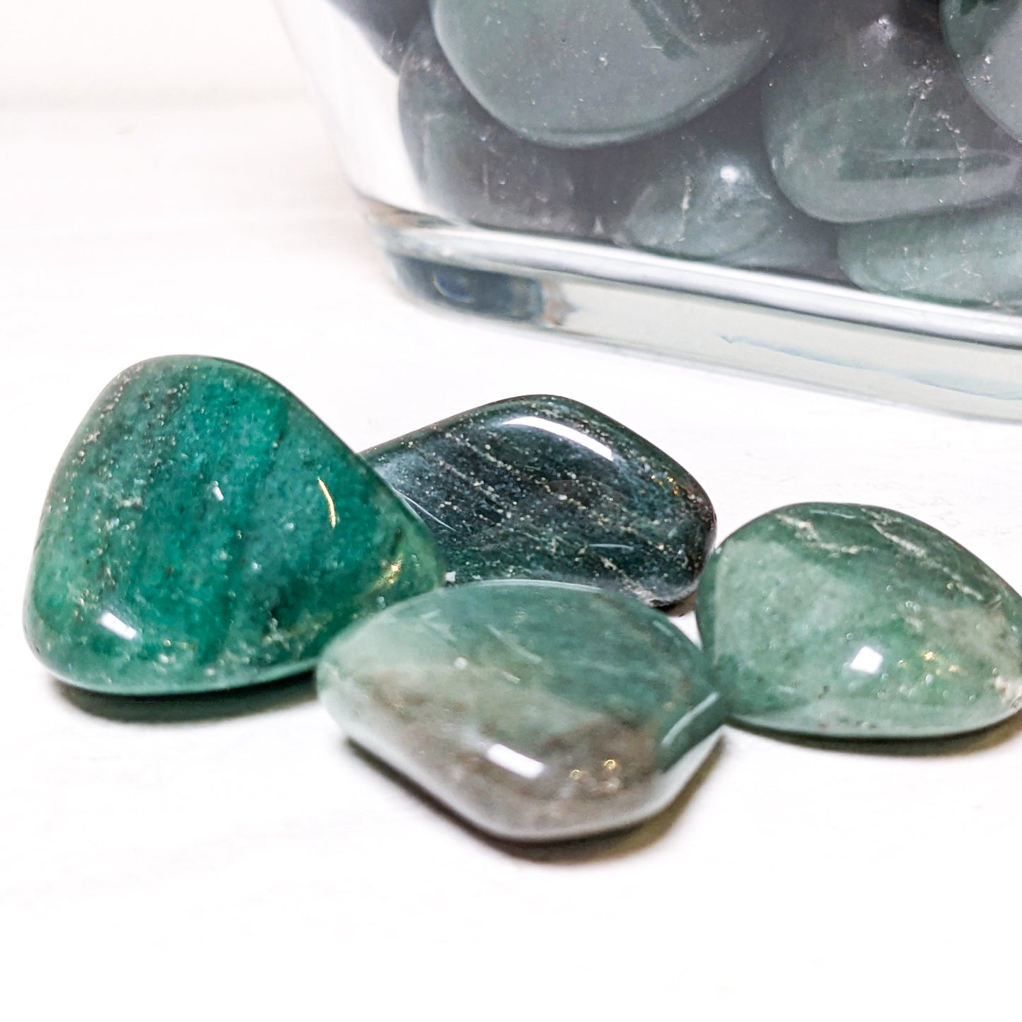 Green Aventurine Tumbles 1"
