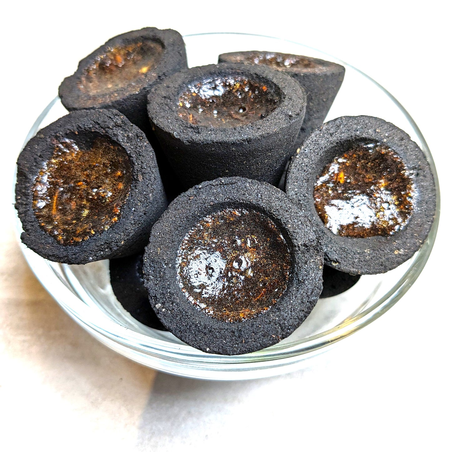 Resin, Herb, Incense in A Charcoal Cup | Various Resins