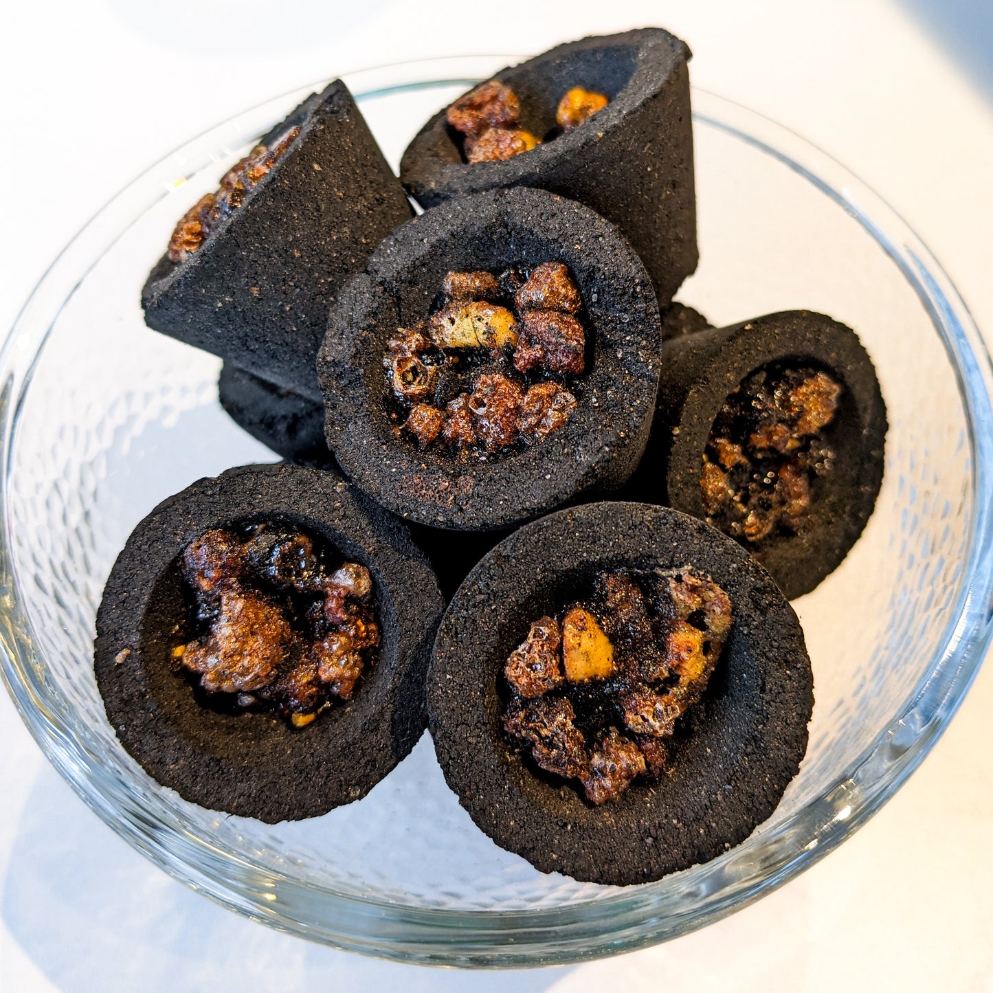 Resin, Herb, Incense in A Charcoal Cup | Various Resins
