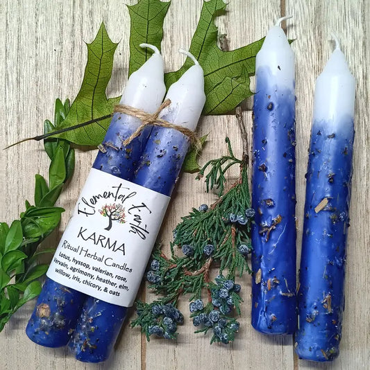 Karma Herbal 6" Ritual Candles