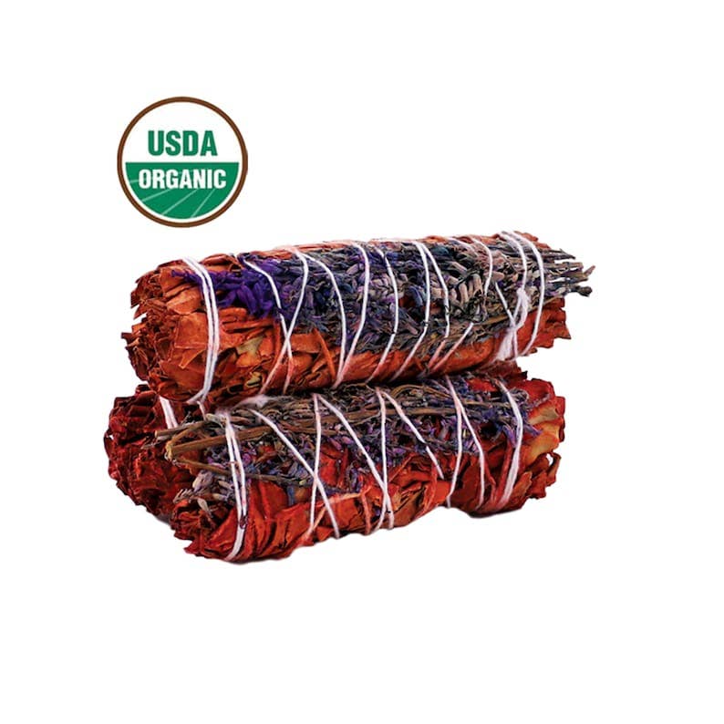 Dragon's Blood Sage w/ Lavender Burn Wand